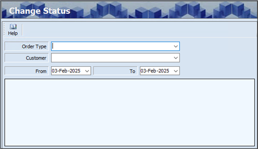 22. Change Status | IcSoft ERP and MES Wiki Site
